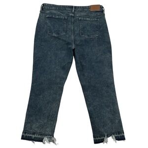 Artemis Vintage Los Angeles Sz 18 High Rise Straight Leg Raw Hem Jeans Grunge